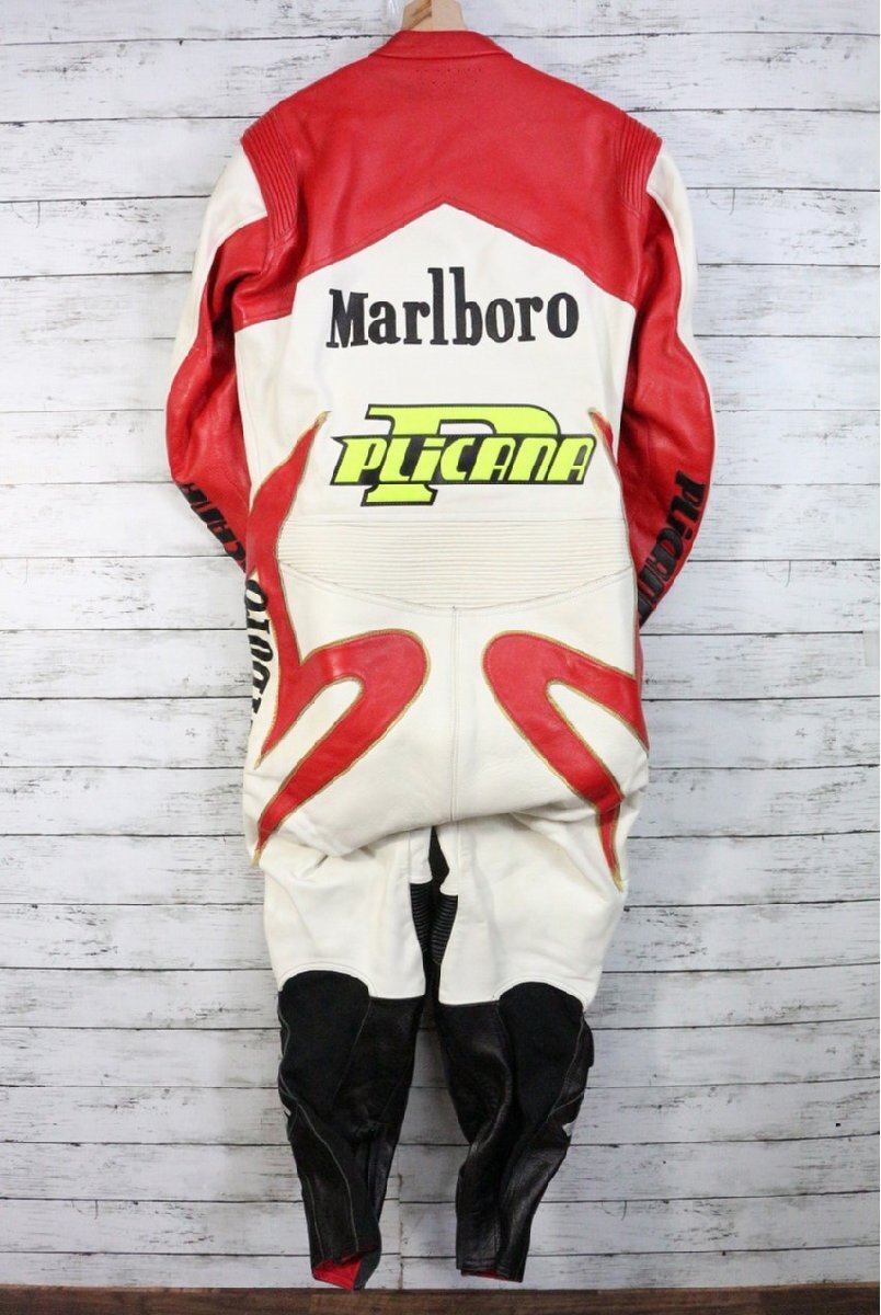 プリカーナ YAMAHA Marlboro レーシングスーツ Mサイズ（傷や汚れあり 