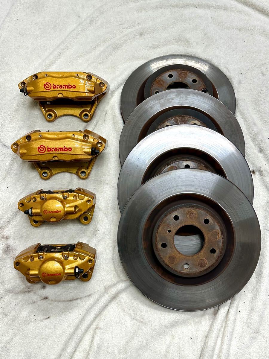 フェアレディZ　Z33　ブレンボ　キャリパー brembo z33 フェアレディZ ブレンボキャリパー brembo 4POT ディクセル
