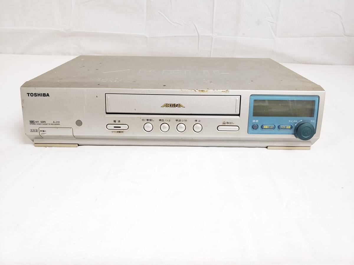 TOSHIBA ビデオカセットレコーダ J10 TOSHIBA ビデオカセットレコーダ J10 【動作品】TOSHIBA A-J10