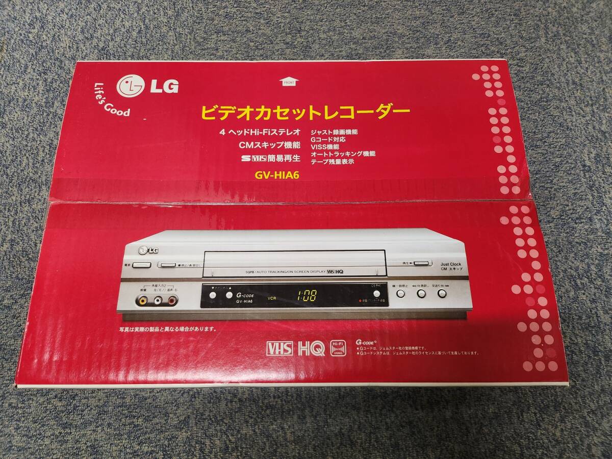LG VHSビデオデッキ GV-HIA5 動作良好品 2024 Amazon | LG GV-HIA5 G