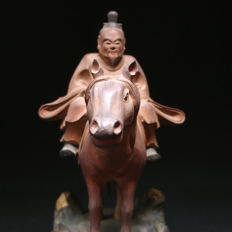 江戸期厨子入【稲荷大神】神像仏像