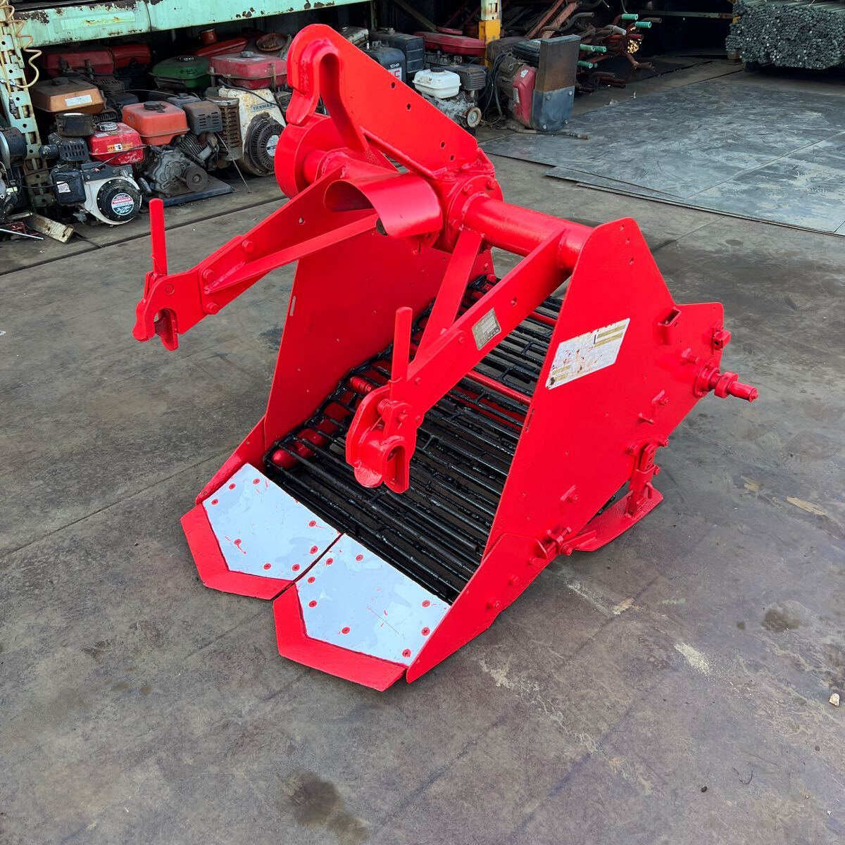 中古】茨城 上田農機 堀上機 UPN-650 ハート型 堀取機 トラクター