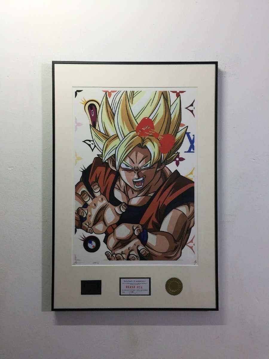 ドラゴンボール 悟空 DEATH NYC ポスター 現代アート 【公式通販】