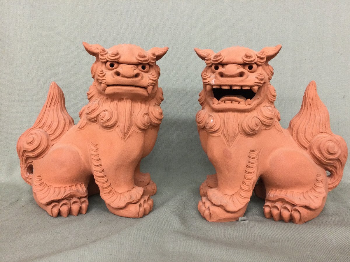 島常賀　壁掛けシーサー白土　壺屋焼 Yahoo!オークション -「島常賀」の落札相場・落札価格