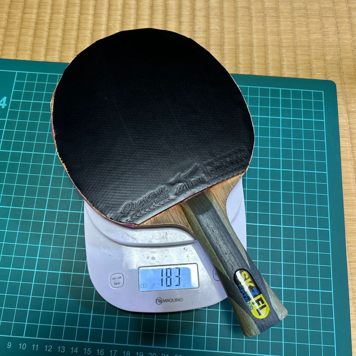 ラケット単体可】ビスカリア両面ディグニクス05特厚 不器用