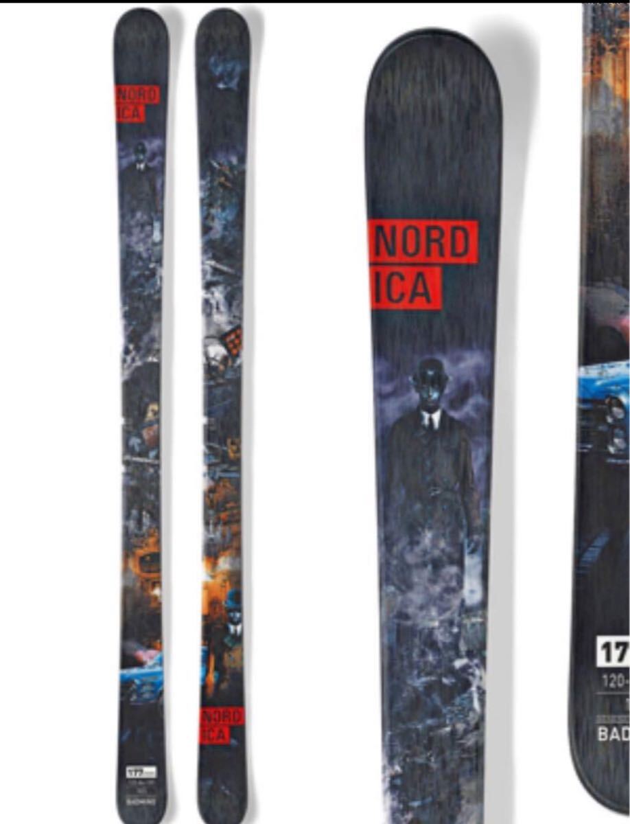 スキー板　NORDICA badmind 170cm スキー板 NORDICA badmind 170cm （ノルディカ スキー板の人気