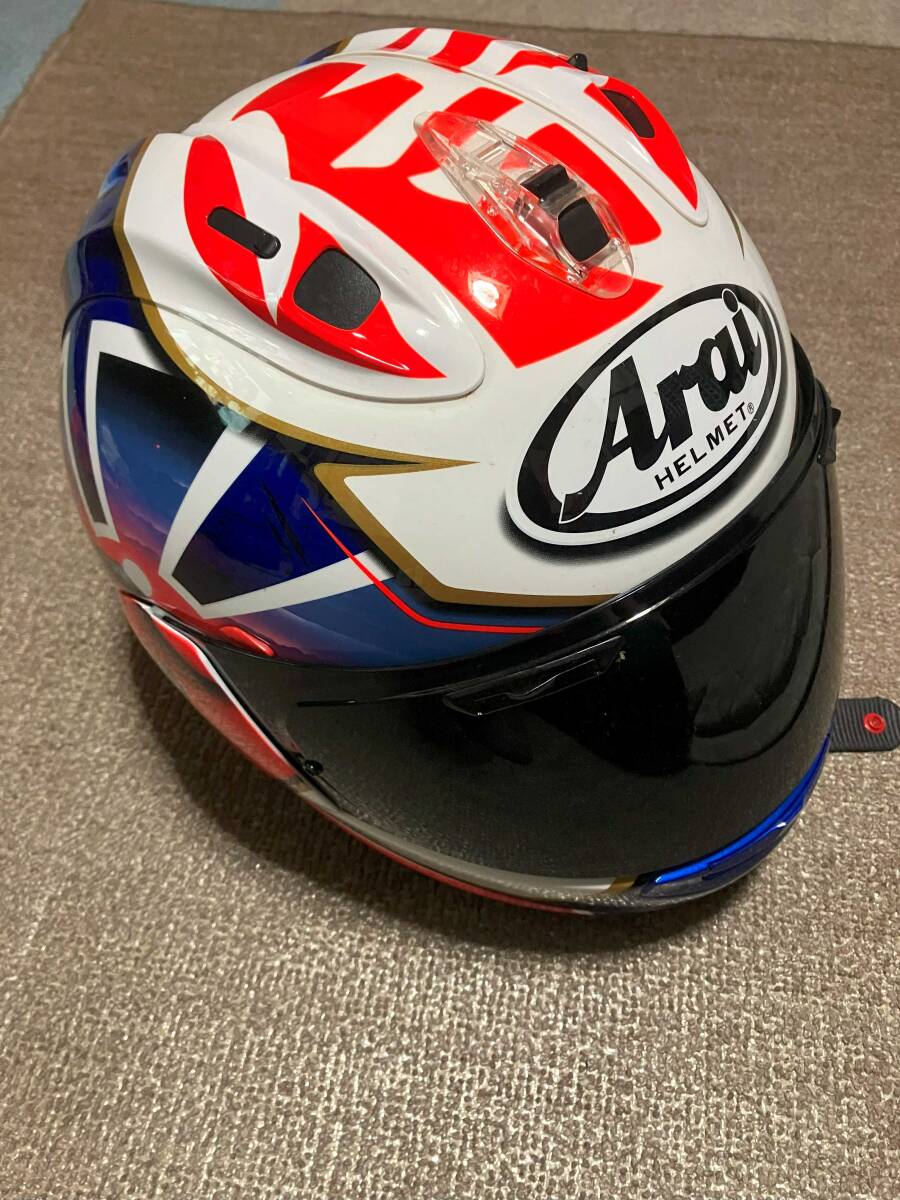 アライ RX-7X 侍スピリット L（中古 使用感有 綺麗 サングラス付 