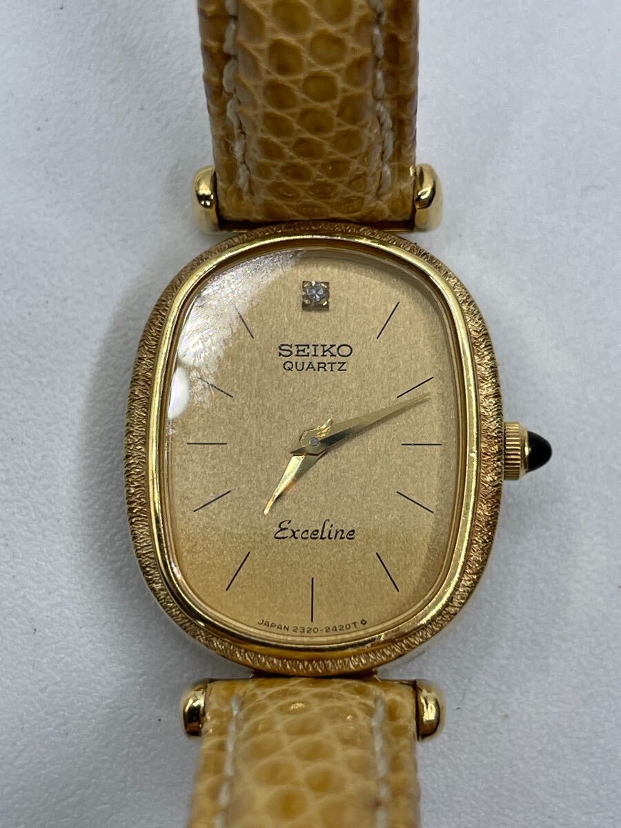 SEIKO セイコー エクセリーヌ 14K×SS 2320-6000 腕時計 SEIKO セイコー エクセリーヌ 14K×SS 2320-6000 腕時計