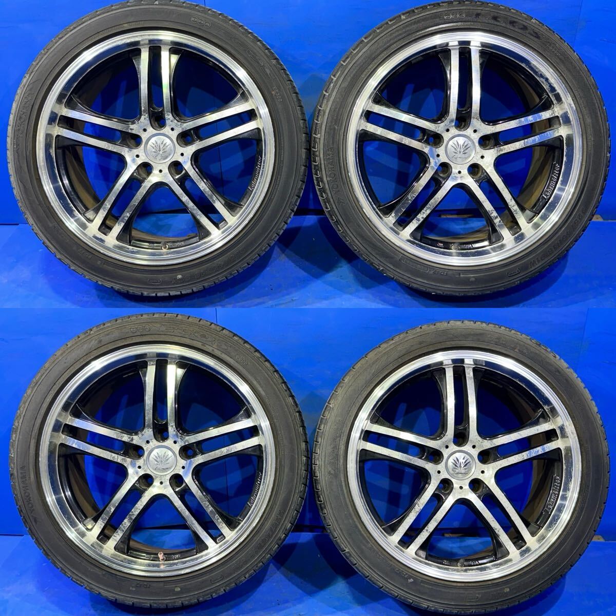 希少】Lehrmeister レアマイスター RIVER SIDE 18インチ 8J オフセット 