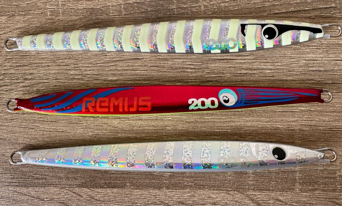 羽田ジグ 黒羽170✖️2 200✖️1 ウコロジク 250、300（羽田工房