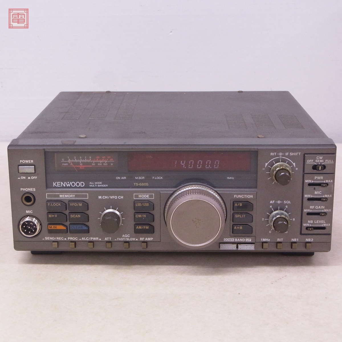 TRIO-KENWOOD ALL MODE トランシーバーTS-660 ボイスコントローラーVOX