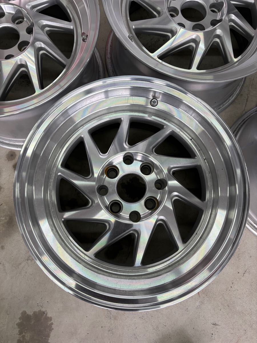 HLK深リム 15インチ] HLK ホイール 深リム 8J 【値下げ交渉可】 15インチ8j