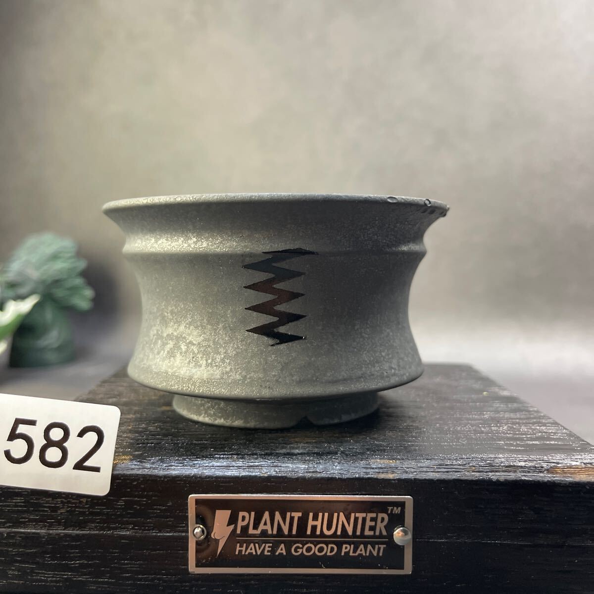 【未使用】さ582 HAND Made 植木鉢 陶器検（アガベ パキプス 姫巌竜 帝釈天 黒火焔 factory SRL カタチ製作所 ...