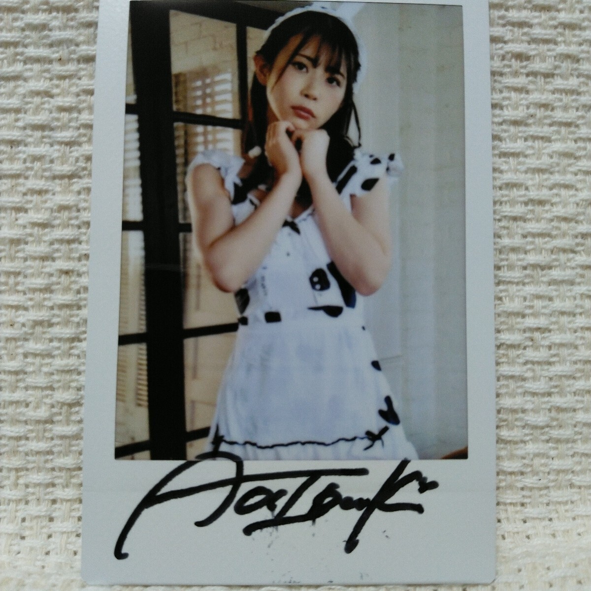 柏木こなつ DVD予約特典直筆サイン入りチェキ