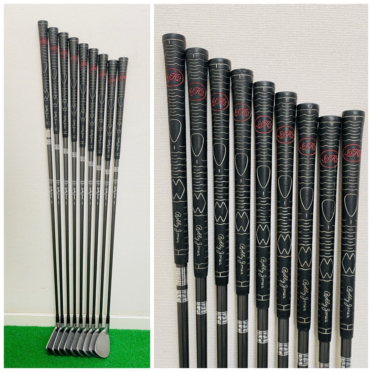 キャロウェイ Bobby Jones アイアンセット9本 3-S フレックスS キャロウェイ Bobby Jones アイアンセット9本 3-S フレックスS