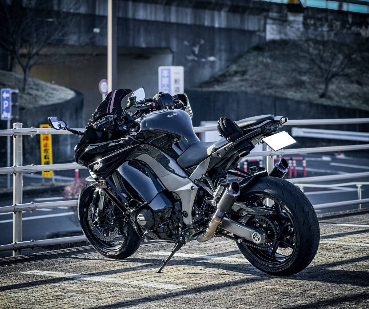 70s KAWASAKI ビンテージヘルメット XL ☆ 当時物 70年代