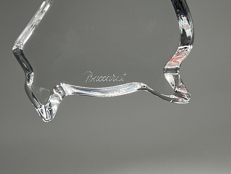 Baccarat - バカラ クリスマスオーナメント 1995年 ノエル 天使 エンジェル 新品】バカラ クリスマスオーナメント ノエル 天使エンジェル95