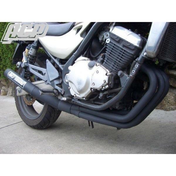 ゼファー750 ショート管 ZⅠ⁄Ⅱタイプ マフラー ブラック 新品