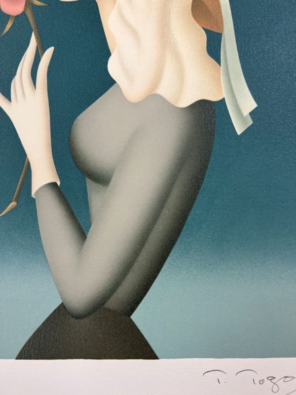 破格即決 巨匠 織田広喜 Paris オリジナルリトグラフ 限定150部 直筆