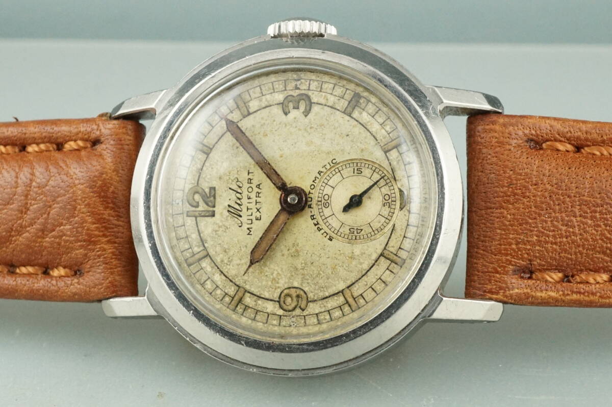 Mido MULTIFORT 手巻き ミドー マルチフォート 手巻き ブラックDL 1940