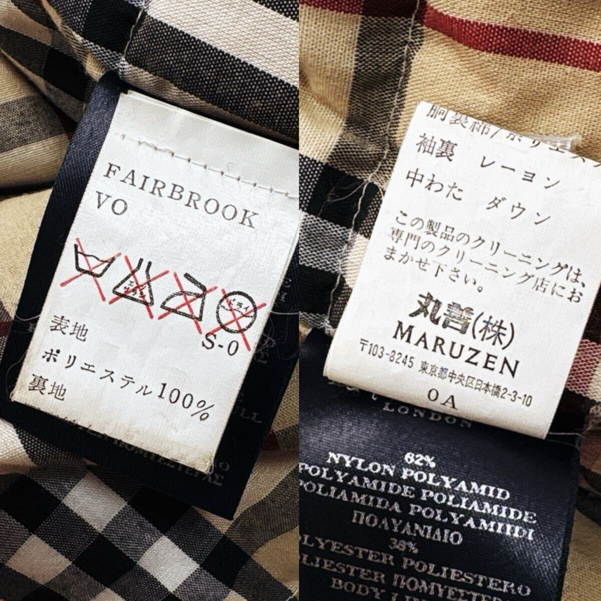 超美品BURBERRY10万超【高級ダウン90%】裏地メッシュ素材 ダウンジャケットコート バーバリー ロンドン レディース ベルト付き 極上BURBERRY10万超高級ダウン90%使用美品 大人エレガントコーデ