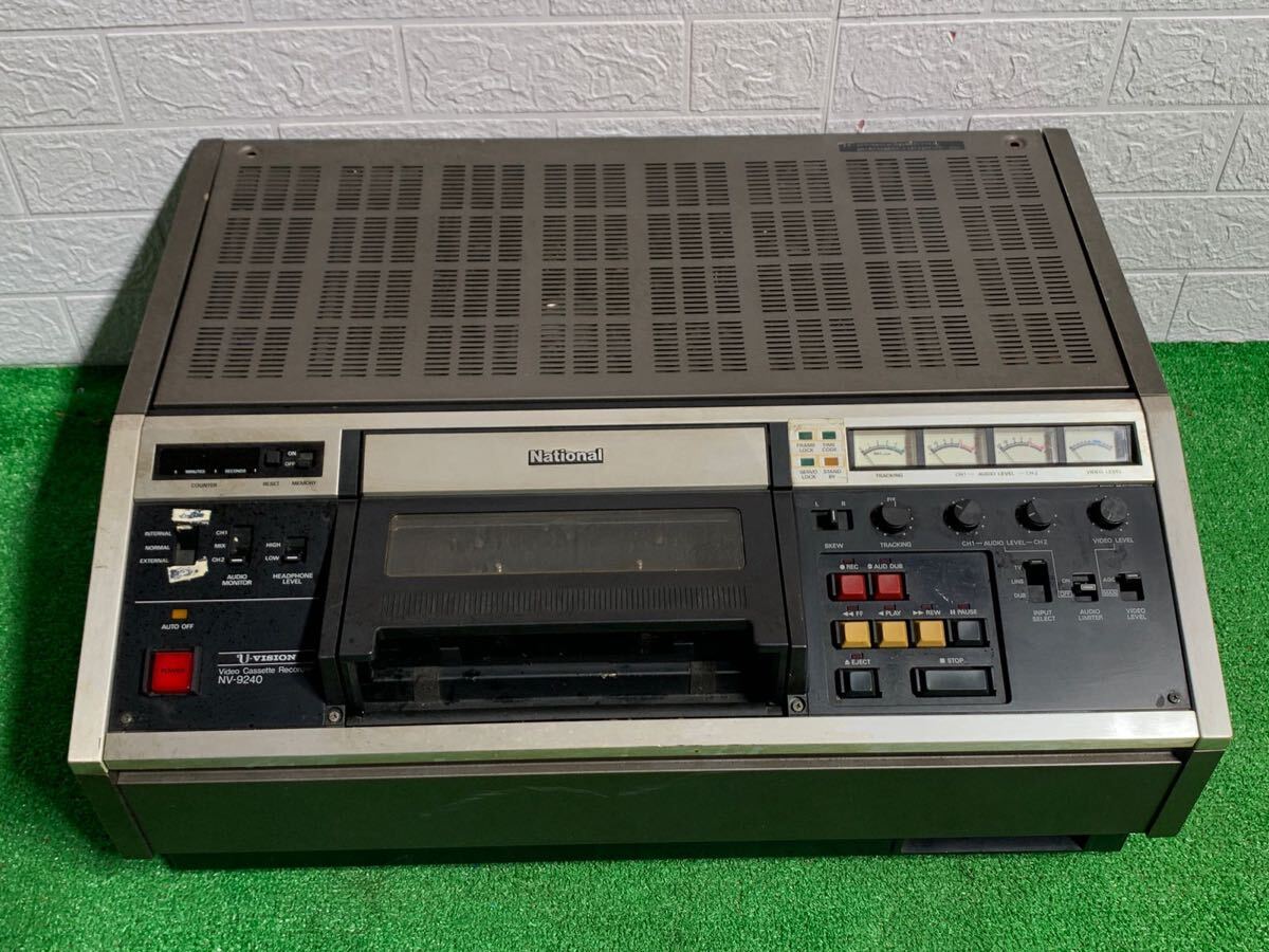 R11014 NATIONAL ナショナル U-VISION NV-2125 1972年 カセット