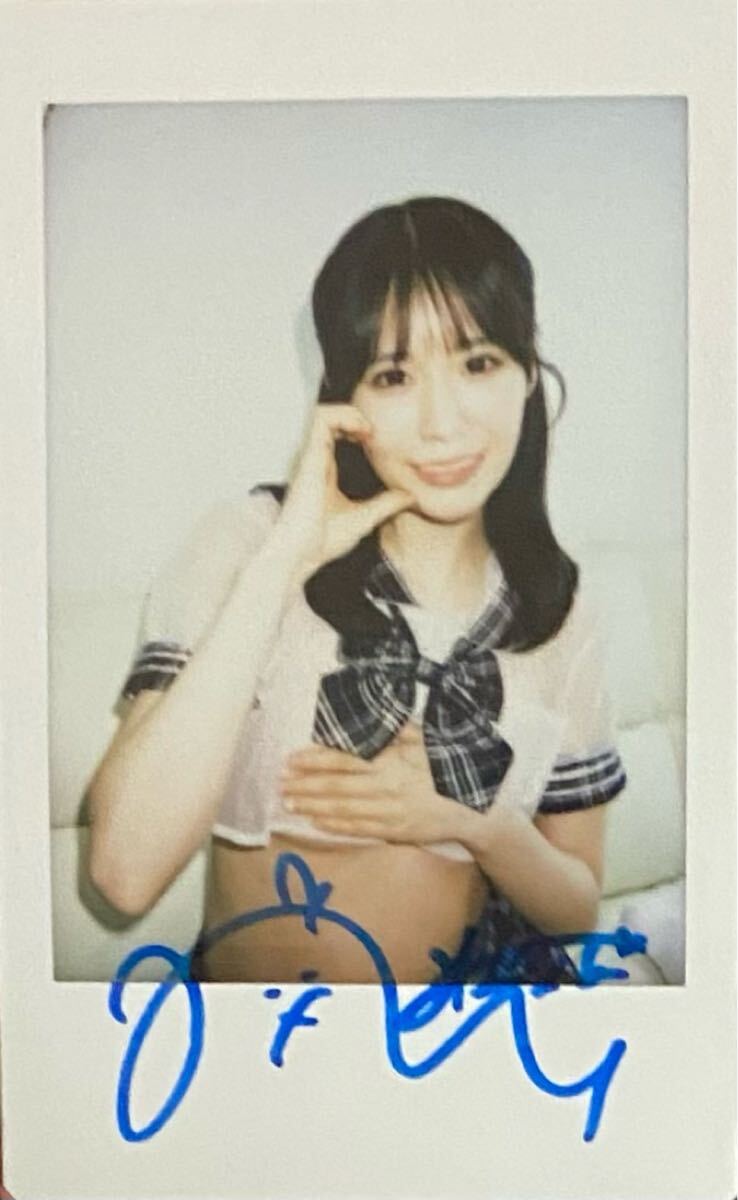 未使用】安達夕莉 直筆サイン入り チェキ Best naked aの落札