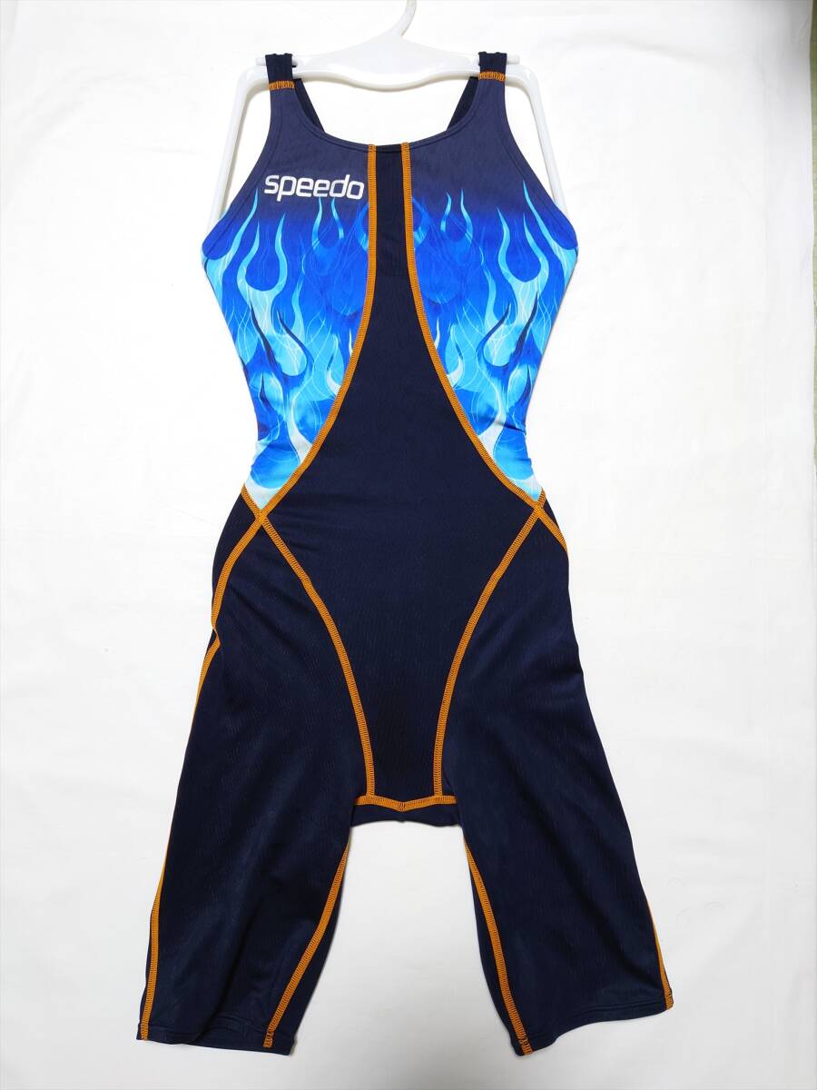 特注品】SPEEDO 競泳水着 ハイカット 光沢グリーン 激レア