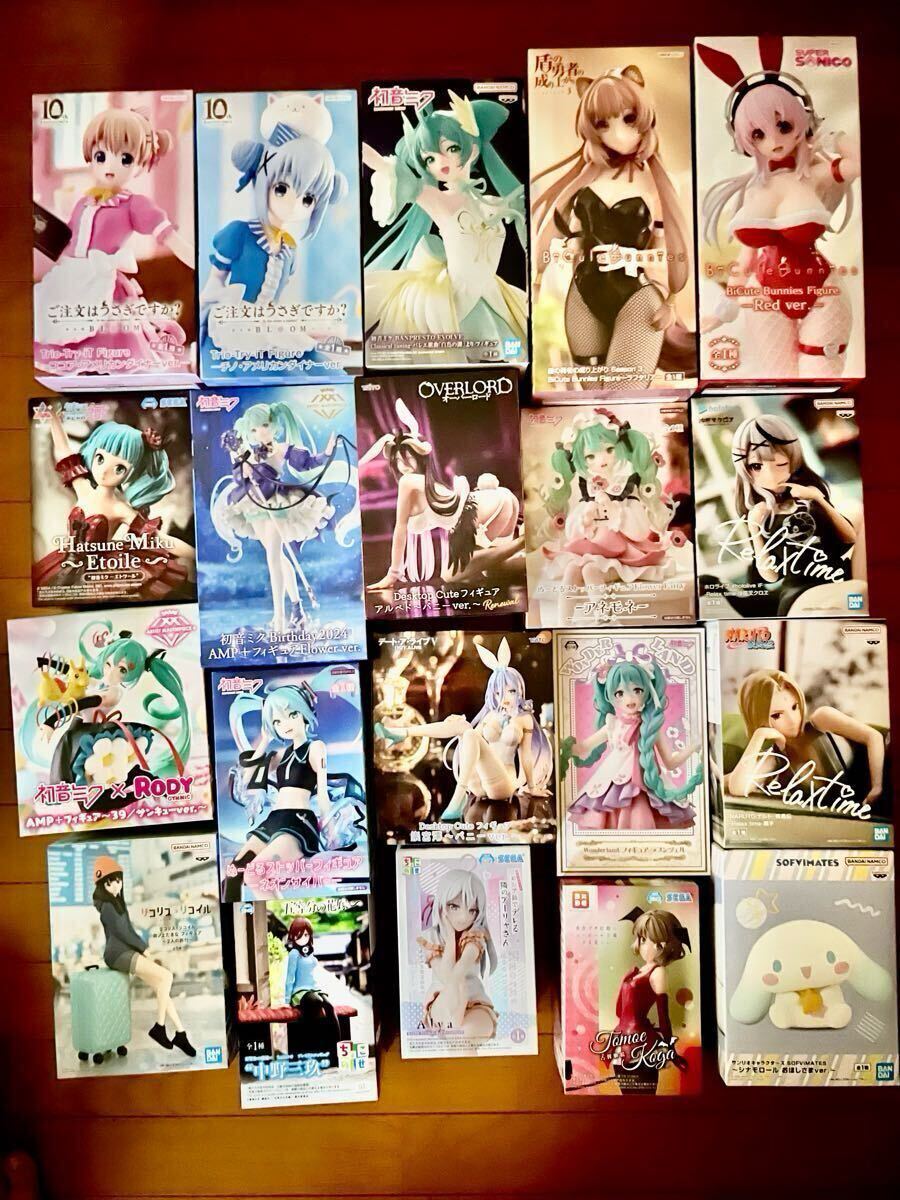 美少女フィギュアまとめ売り アルベド 学マス 初音ミク 計19点 美少女フィギュアまとめ売り アルベド 学マス 初音ミク 計19点