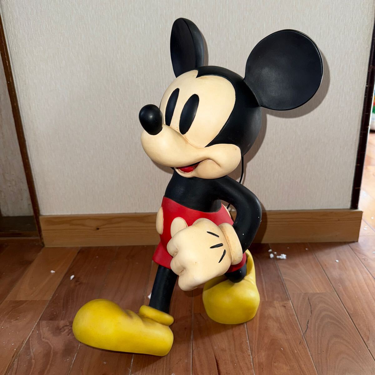 ヴィンテージ ・サカモト牛乳 ミッキーマウス 牛乳箱 ミルク瓶 木箱