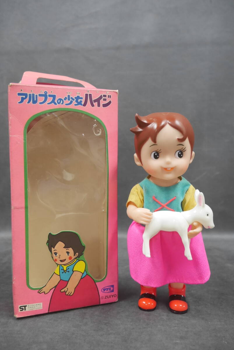 浪漫堂 アルプスの少女ハイジ ソフビ 人形 山のブランコ　フィギュア 浪漫堂 アルプスの少女ハイジ ソフビ 人形 山のブランコ
