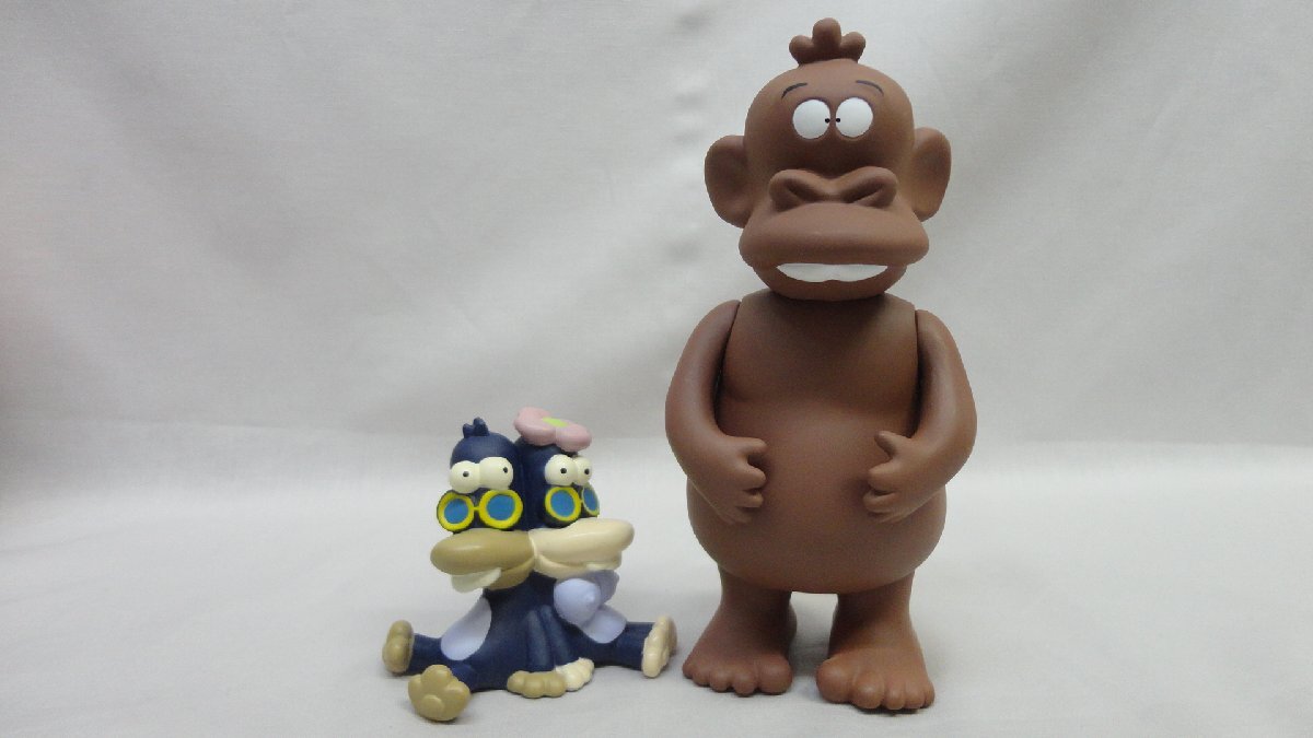 じゃりン子チエ ソフビフィギュア テツ＆スフィンクスの釜虎