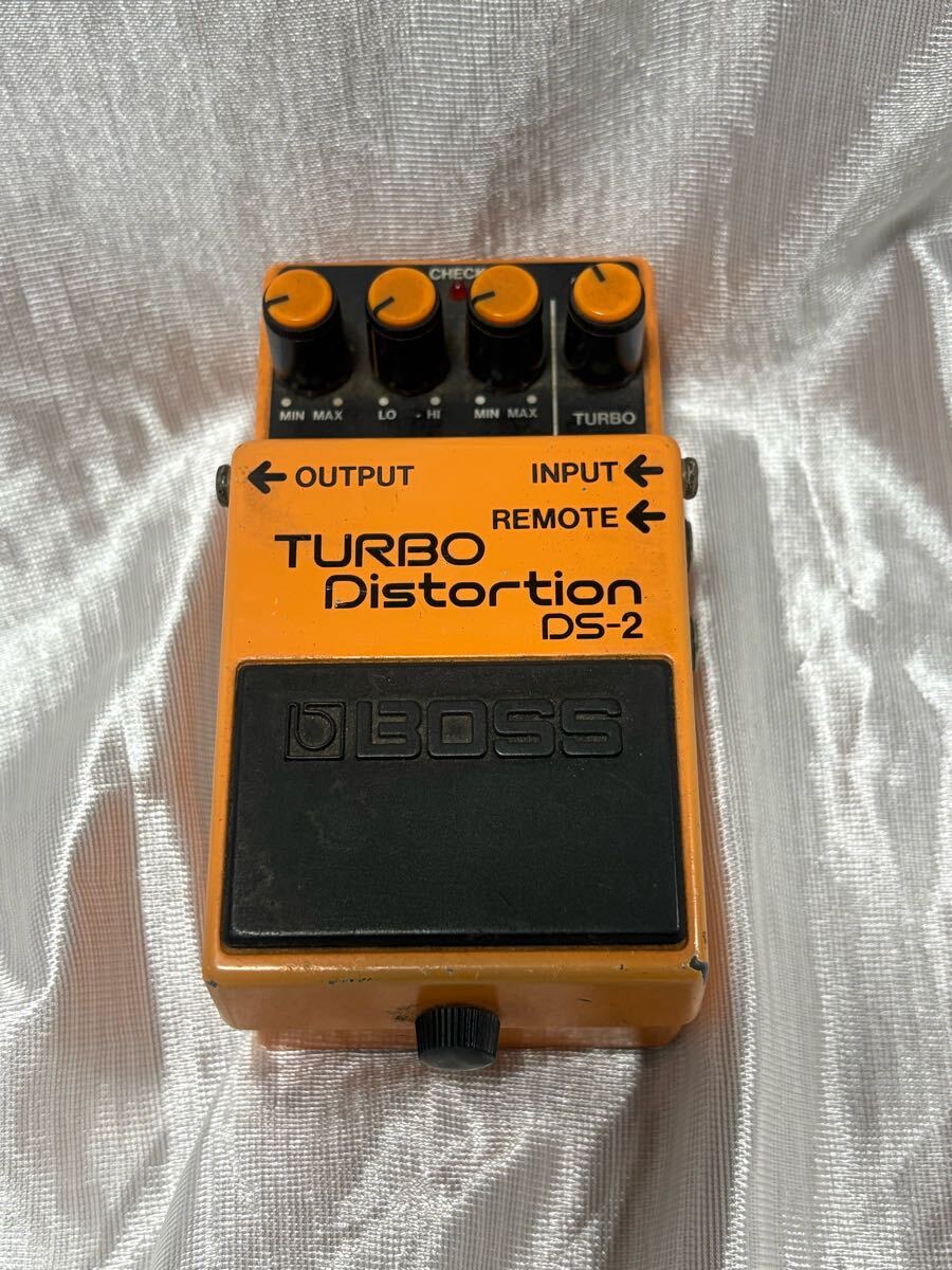 日本製 BOSS DS-2 ターボディストーション 1988年8月製造 BOSS DS-2