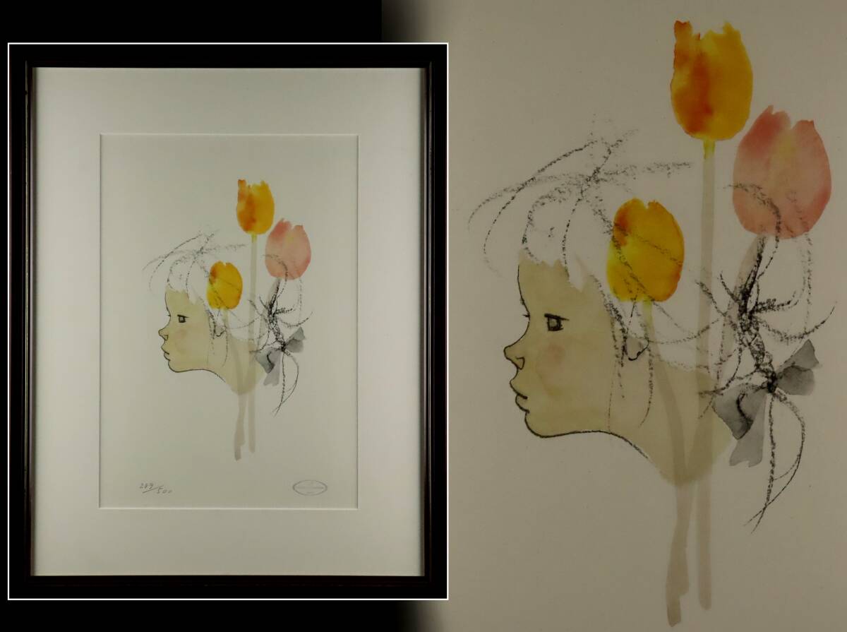 真作保証　状態良好　山下清　仙台の七夕　リトグラフ　あずま工芸製 山下清 仙台の七夕祭り | 絵画など美術品の販売と買取 | 東京