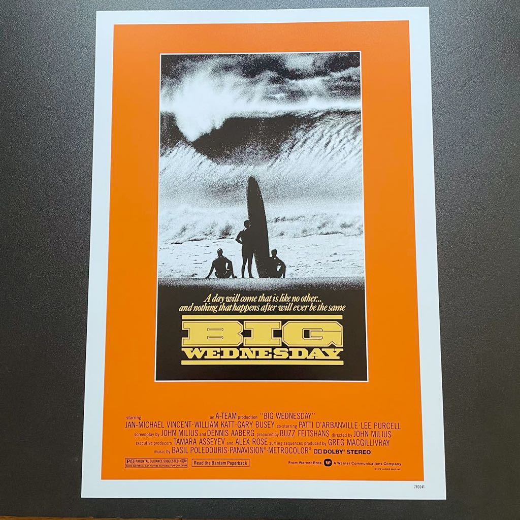 新品】ポスター『ビッグ・ウェンズデー』（Big Wednesday）1978年