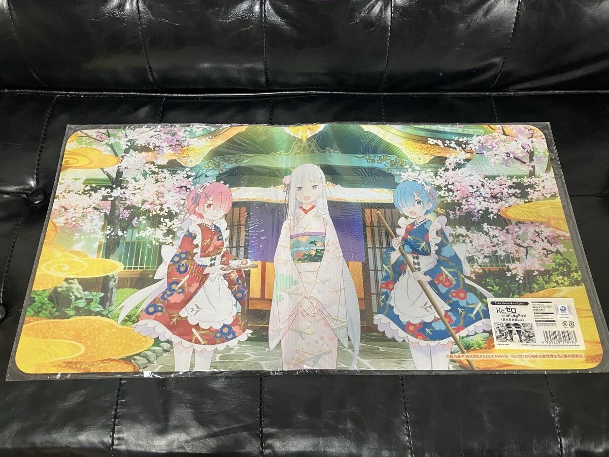 新品】TCGプレイマット 「遊戯王 柚子・セレナ・瑠璃・リン 水着ver