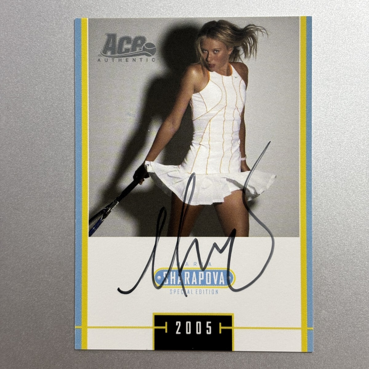 マリア・シャラポワ Maria Sharapova 直筆サイン入り写真 証明書付き