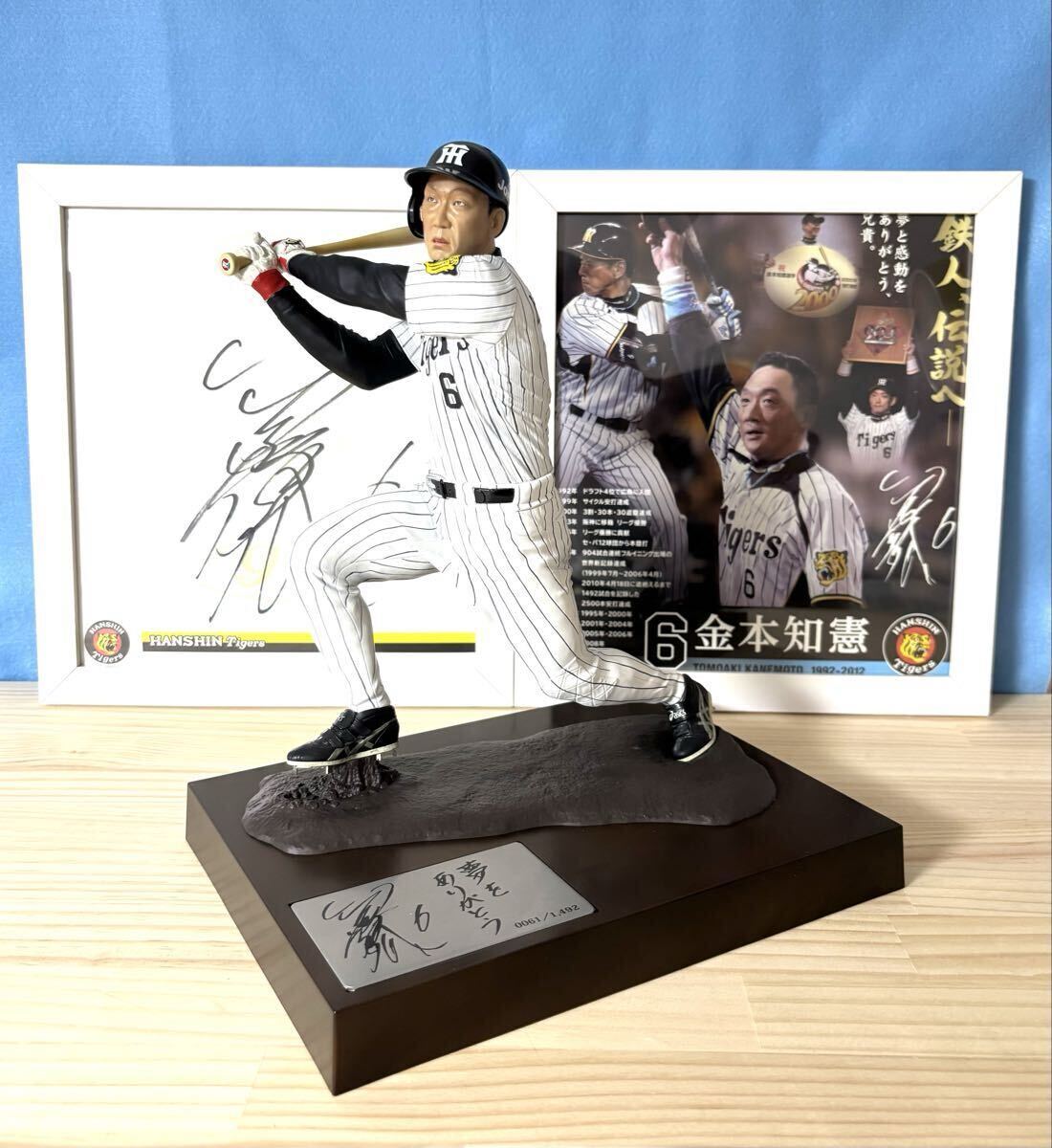 阪神タイガース 金本知憲 1/6 リアルフィギュア 数量限定 デジタル