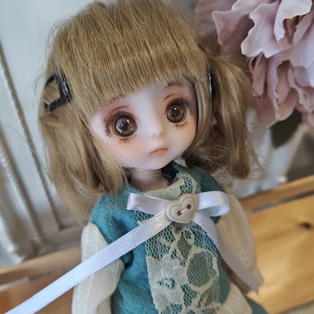 目立った傷や汚れなし】☆セリアドール ドールヘッド「キュート