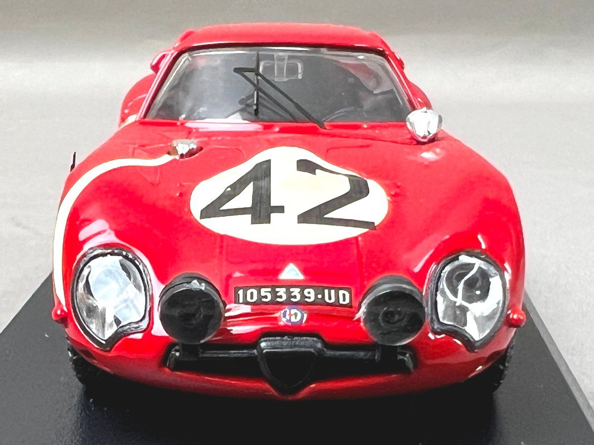 BEST 1:43 ALFA ROMEO TZ 2 24H LE MANS 1965 #41 DNF ART.NO. 9174