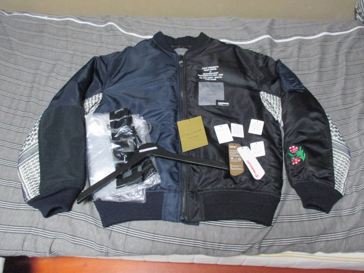 NEIGHBORHOOD x BURTON NB. MA-1 / N-JKT ナイロン ジャケット L