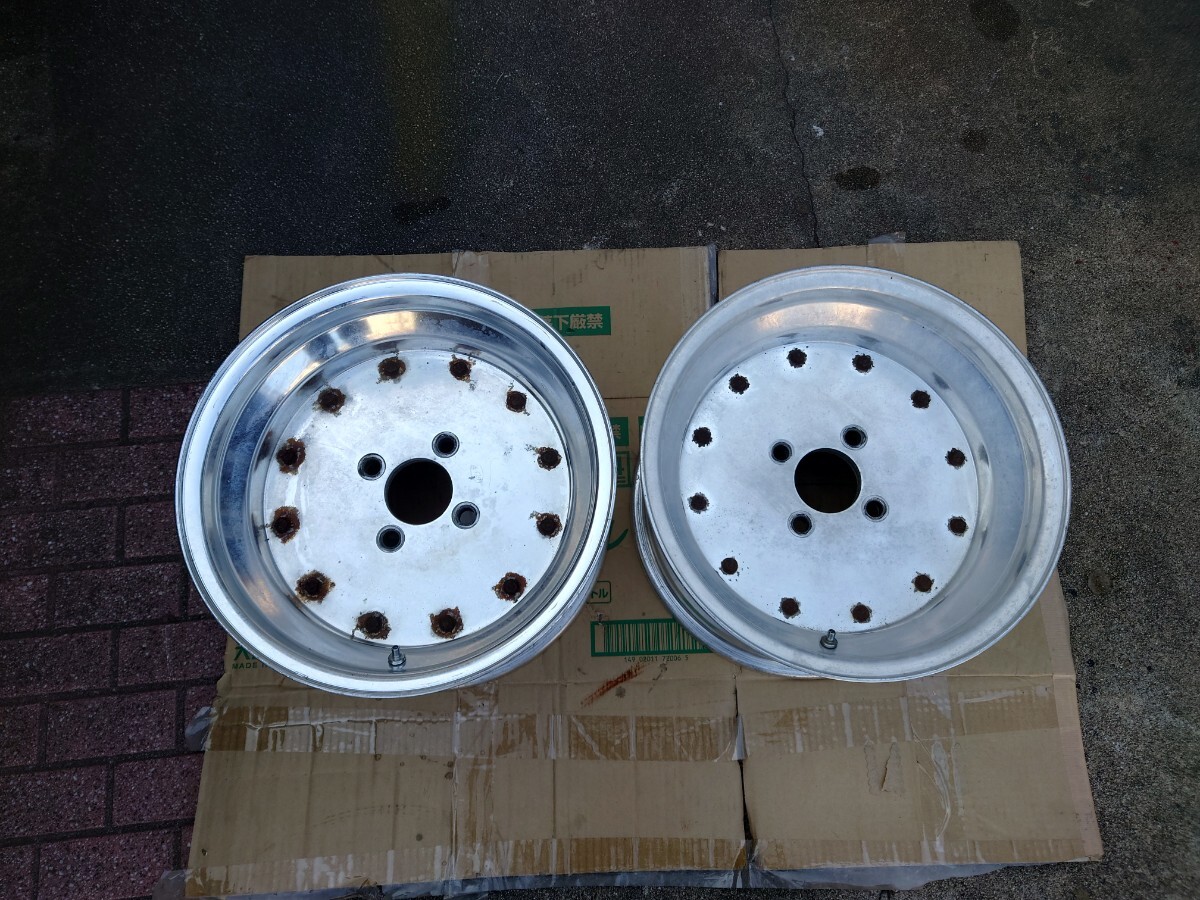 SSR 265 深リム 旧車 当時物 2本！ S13 S14 R30 R31 R32 C33 A31 180SX 