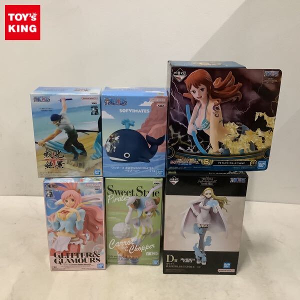 1円〜 未開封含 ONE PIECE 戦光絶景 ロロノア・ゾロ GLITTER &amp; GLAMOURS しらほし姫 他の1番目の画像