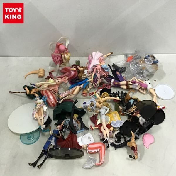 1円〜 訳あり ジャンク フィギュア ONE PIECE しらほし姫、ルフィ ギア5、サンジ 等の1番目の画像
