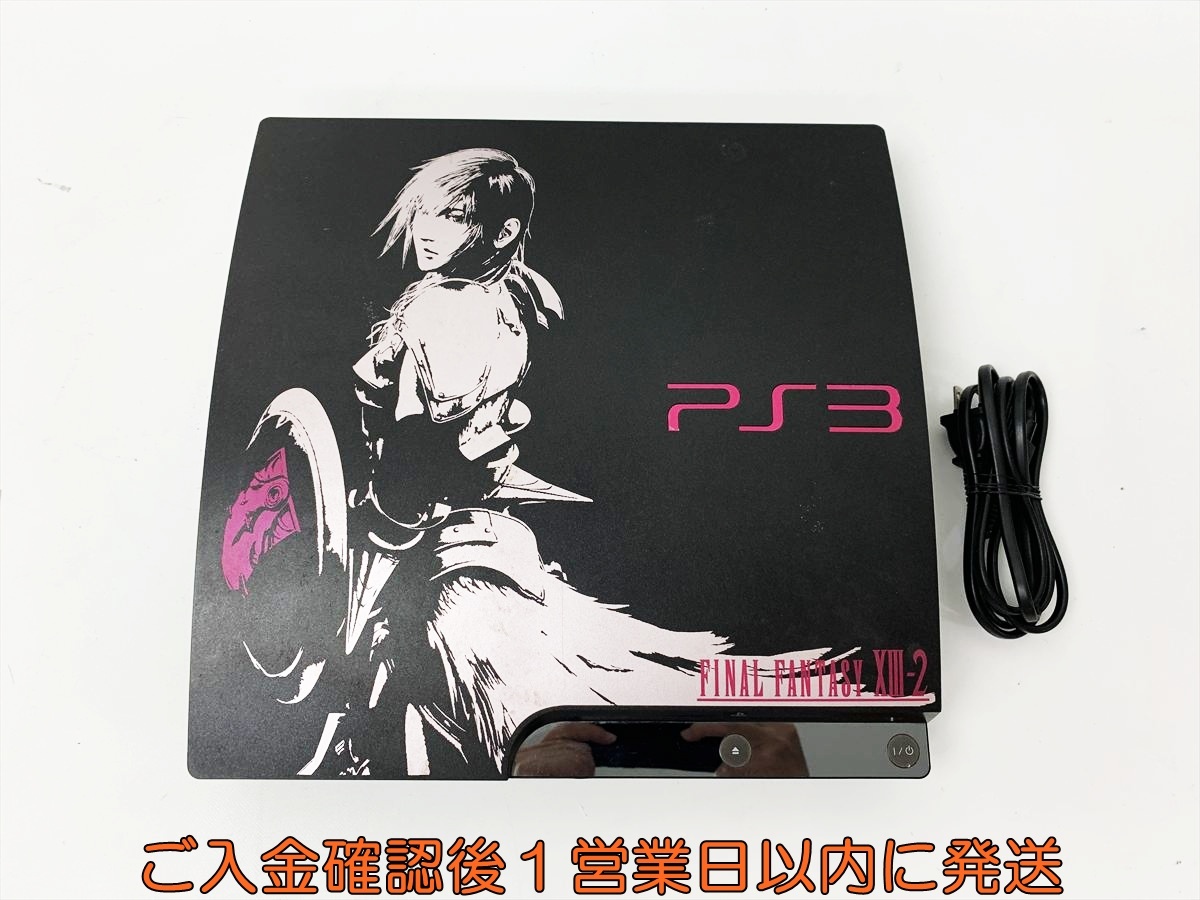 【1円】PS3 本体 ファイナルファンタジーXIII-2 ライトニングエディション Ver.2 CECH-3000B 初期化/動作確認済 D06-064rm/G4の1番目の画像