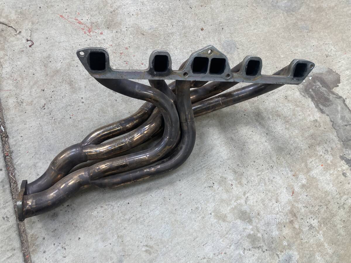 フェアレディZ Z34 ステンレス製 メーカー不明 左右出し 砲弾マフラー