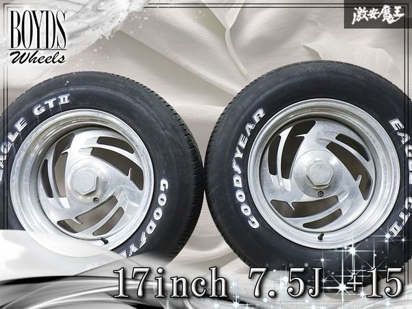 中古】アメリカンレーシング トルクトラスト2 17インチ8J9.5J PCD127
