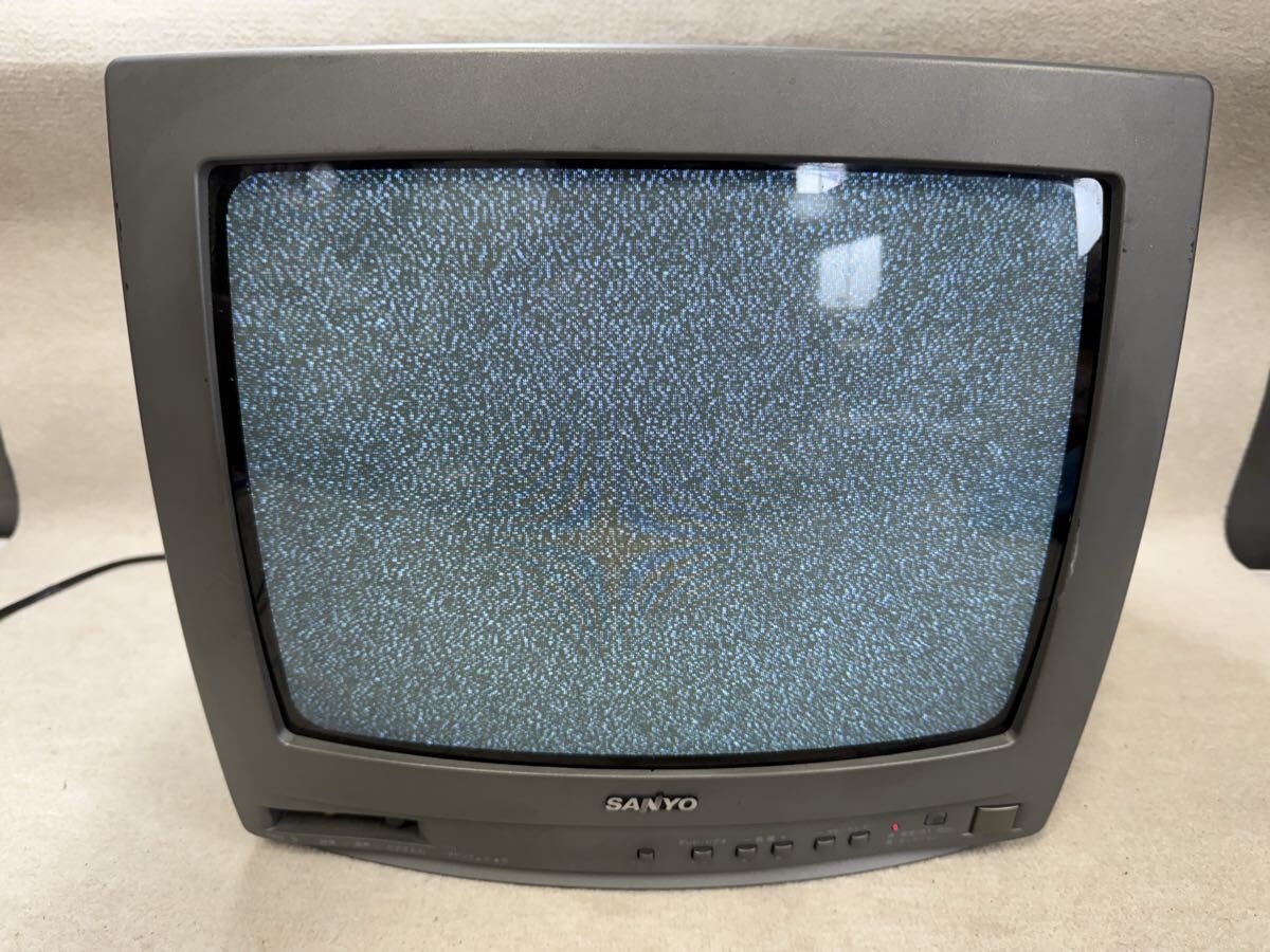 SANYO サンヨー 20型 ブラウン管テレビ C-20D7 96年製 リモコン付 幅