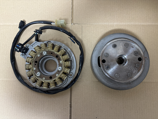 SR400 1JR 2H6 ジェネレーターコイル Yahoo!オークション - ヤマハ SR400 1JR 2H6 純正ジェネレーターコイル