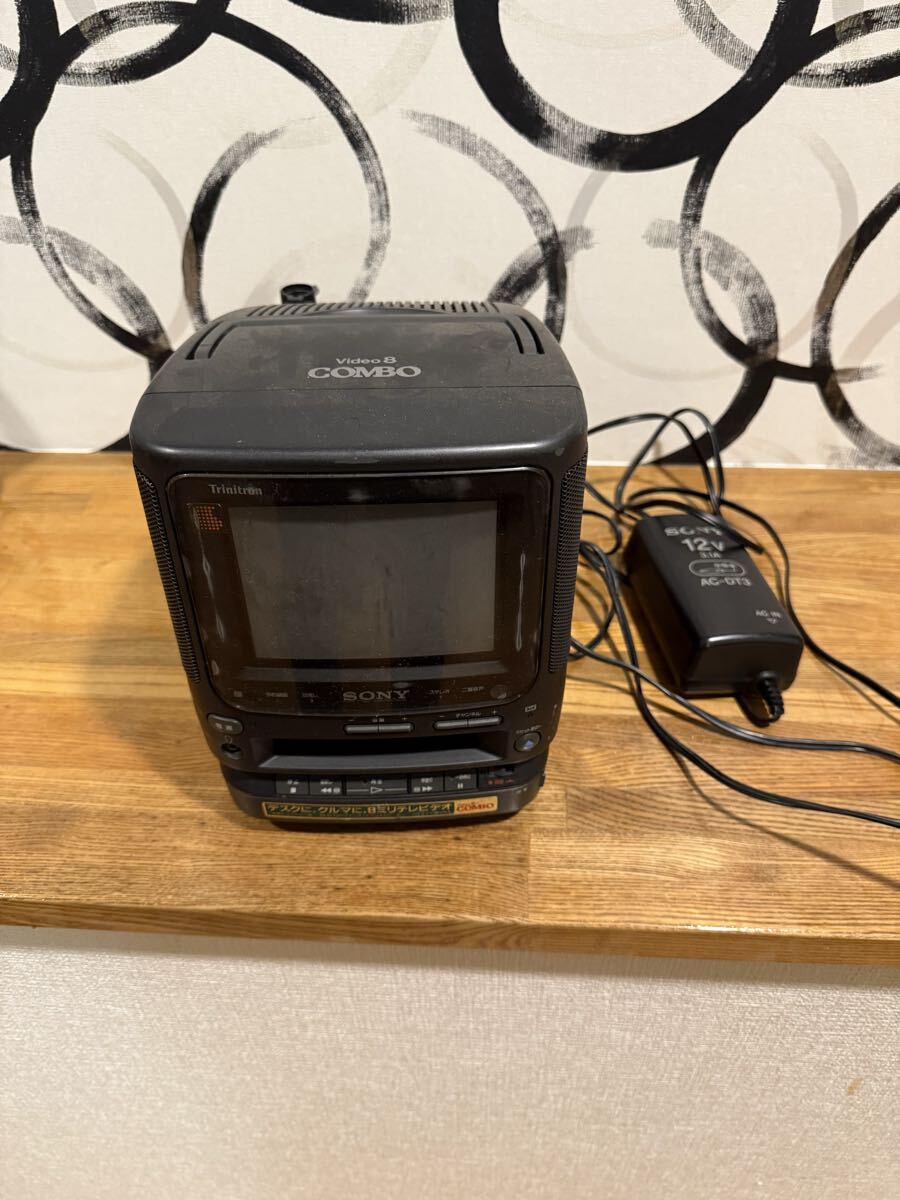 SONY トリニトロン カラービデオテレビ KV-14MVT1 稼働品ジャンク b*n